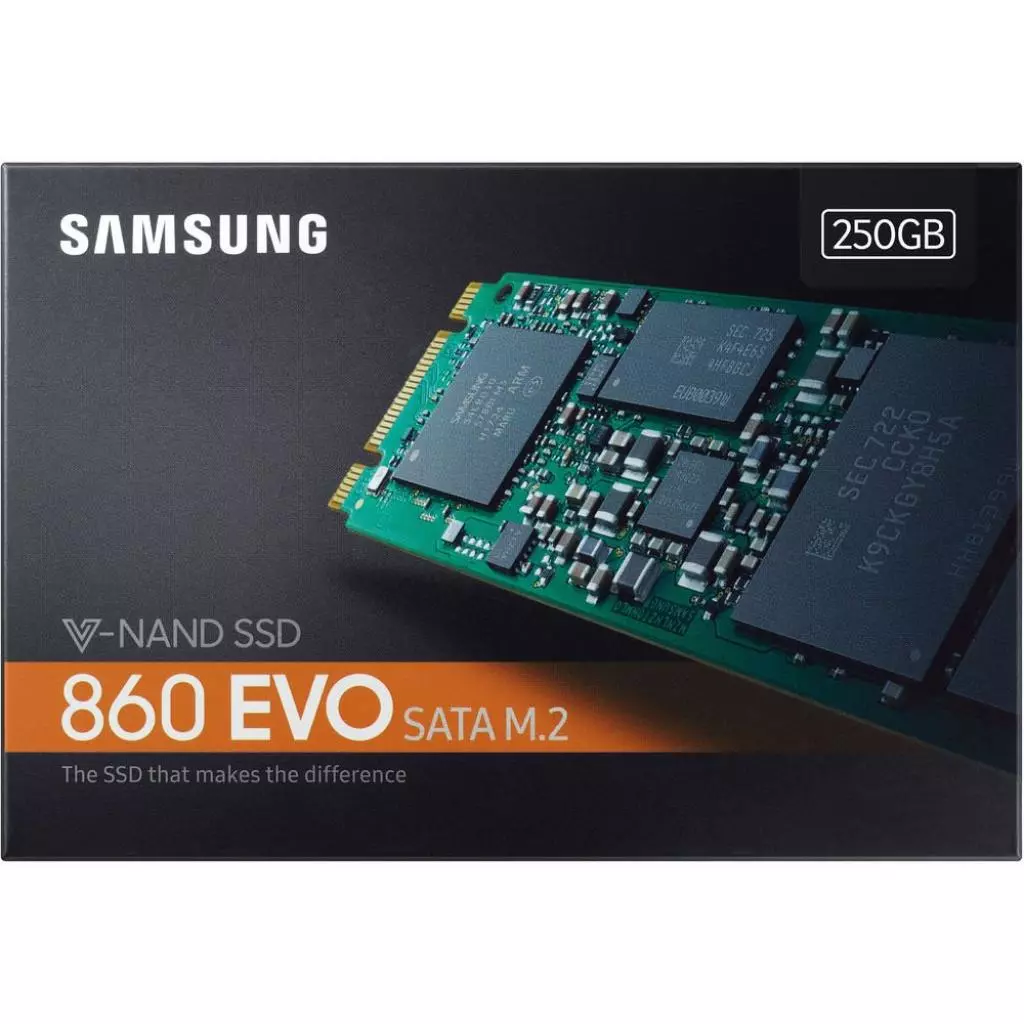 Накопитель SSD M.2 2280 250GB Samsung (MZ-N6E250BW) - 6 Накопитель SSD M.2 2280 250GB Samsung (MZ-N6E250BW) - 6