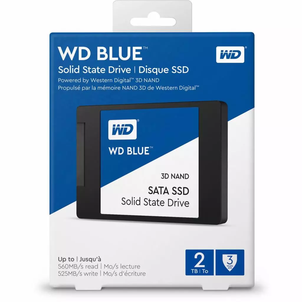 Накопитель SSD 2.5" 2TB WD (WDS200T2B0A) - 1 Накопитель SSD 2.5" 2TB WD (WDS200T2B0A) - 1