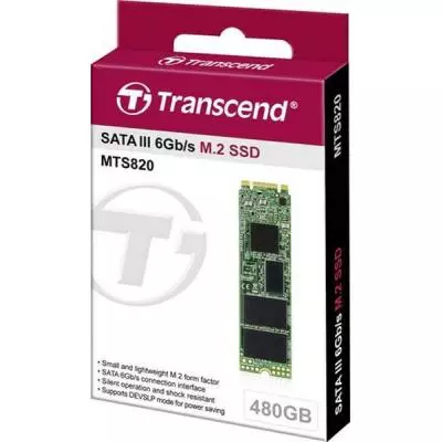 Накопитель SSD M.2 2280 480GB Transcend (TS480GMTS820S) - 1 Накопитель SSD M.2 2280 480GB Transcend (TS480GMTS820S) - 1
