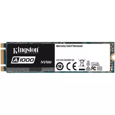 Накопитель SSD M.2 480GB Kingston (SA1000M8/480G)