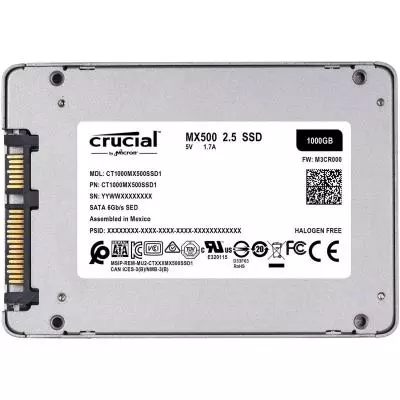 Накопитель SSD 2.5" 1TB Micron (CT1000MX500SSD1) - 2