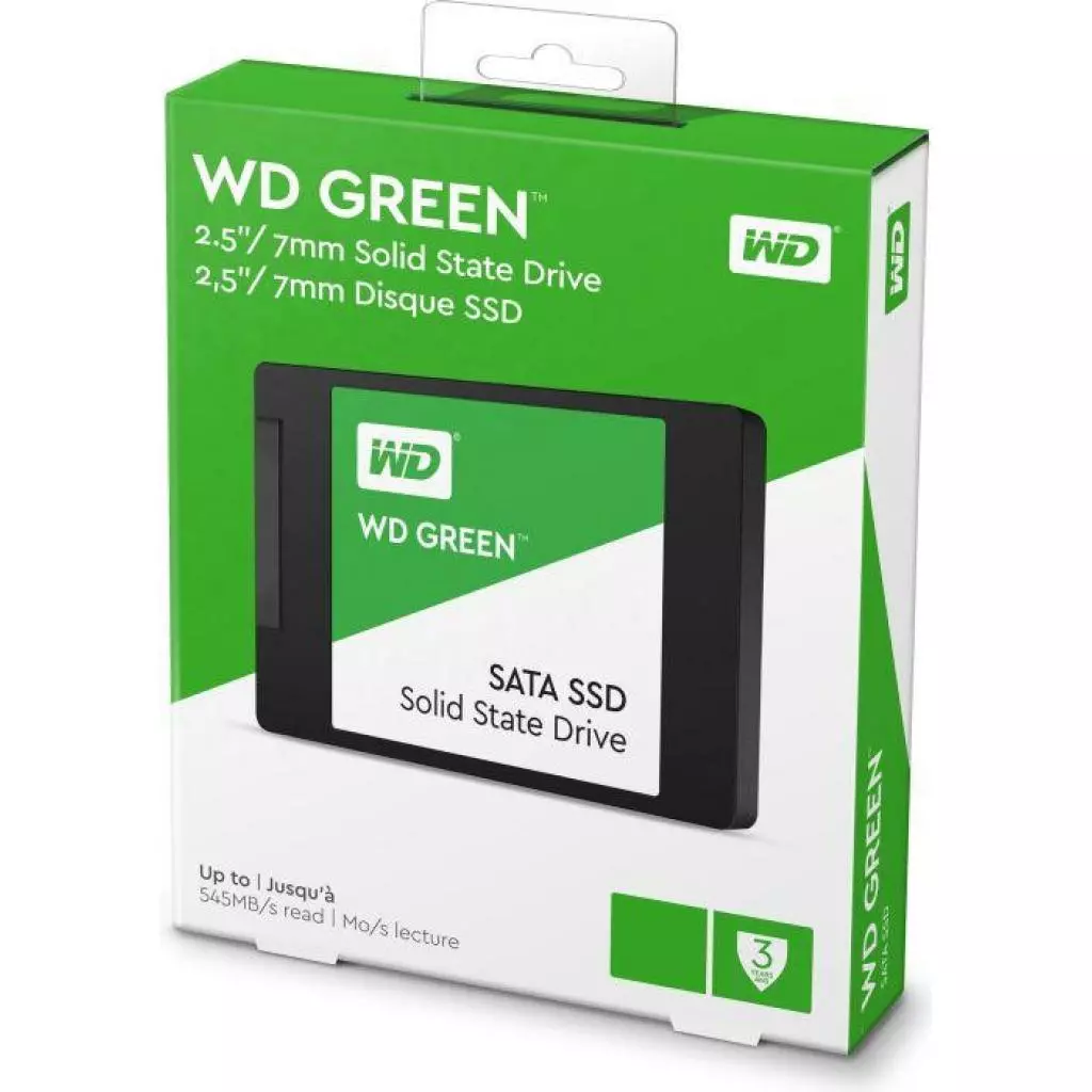 Накопитель SSD 2.5" 480GB WD (WDS480G2G0A) - 4 Накопитель SSD 2.5" 480GB WD (WDS480G2G0A) - 4