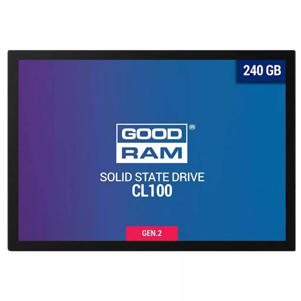 Накопитель SSD 2.5" 240GB Goodram (SSDPR-CL100-240-G2)