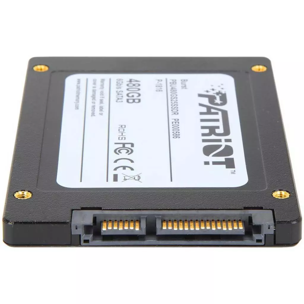 Накопитель SSD 2.5" 480GB Patriot (PBU480GS25SSDR) - 3 Накопитель SSD 2.5" 480GB Patriot (PBU480GS25SSDR) - 3