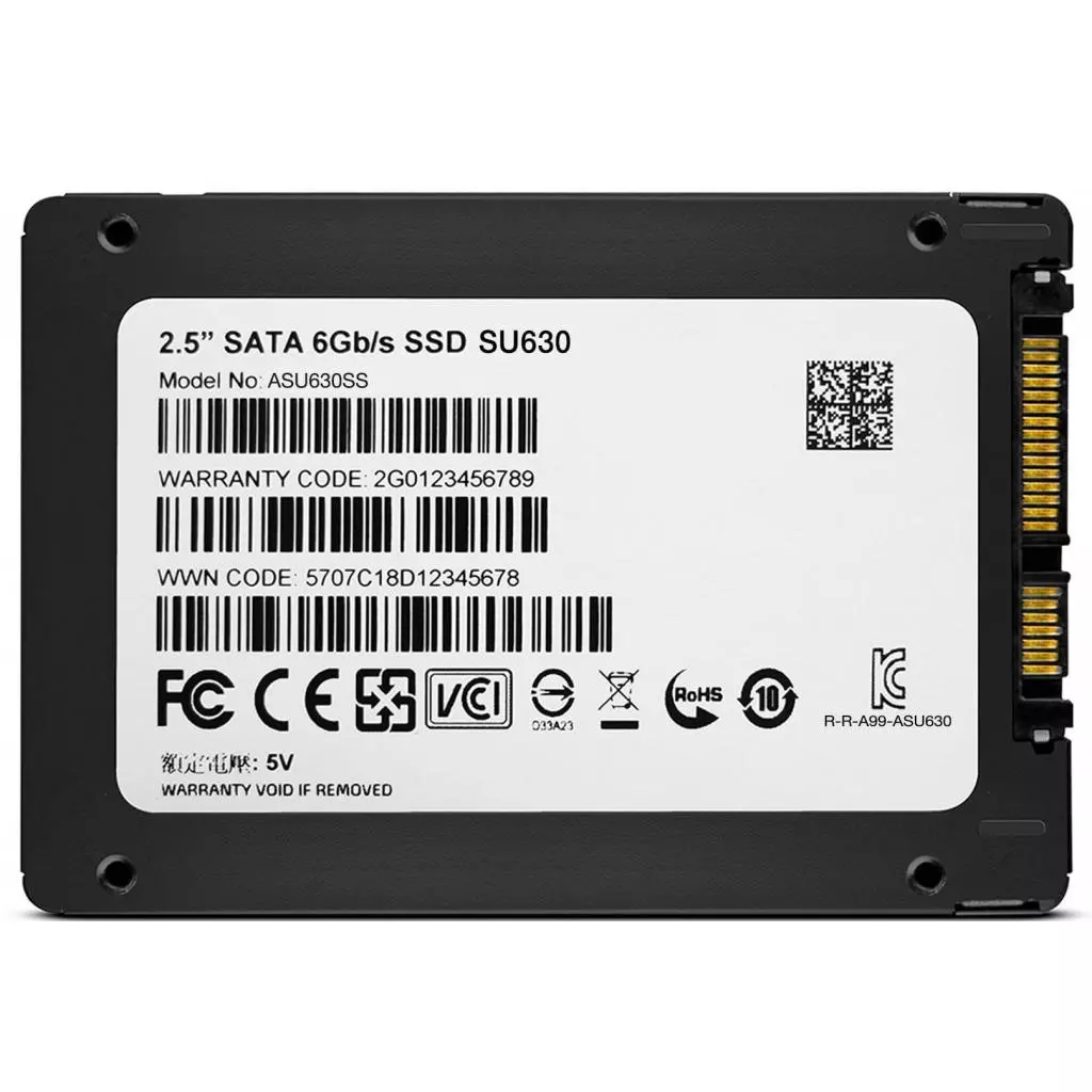 Накопитель SSD 2.5" 480GB ADATA (ASU630SS-480GQ-R) - 4 Накопитель SSD 2.5" 480GB ADATA (ASU630SS-480GQ-R) - 4