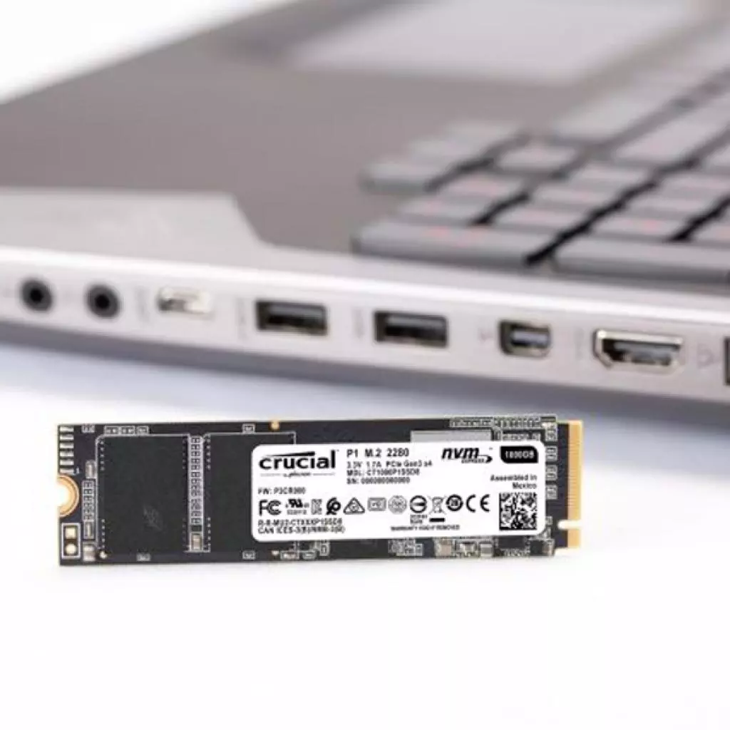 Накопитель SSD M.2 2280 500GB Micron (CT500P1SSD8) - 4 Накопитель SSD M.2 2280 500GB Micron (CT500P1SSD8) - 4