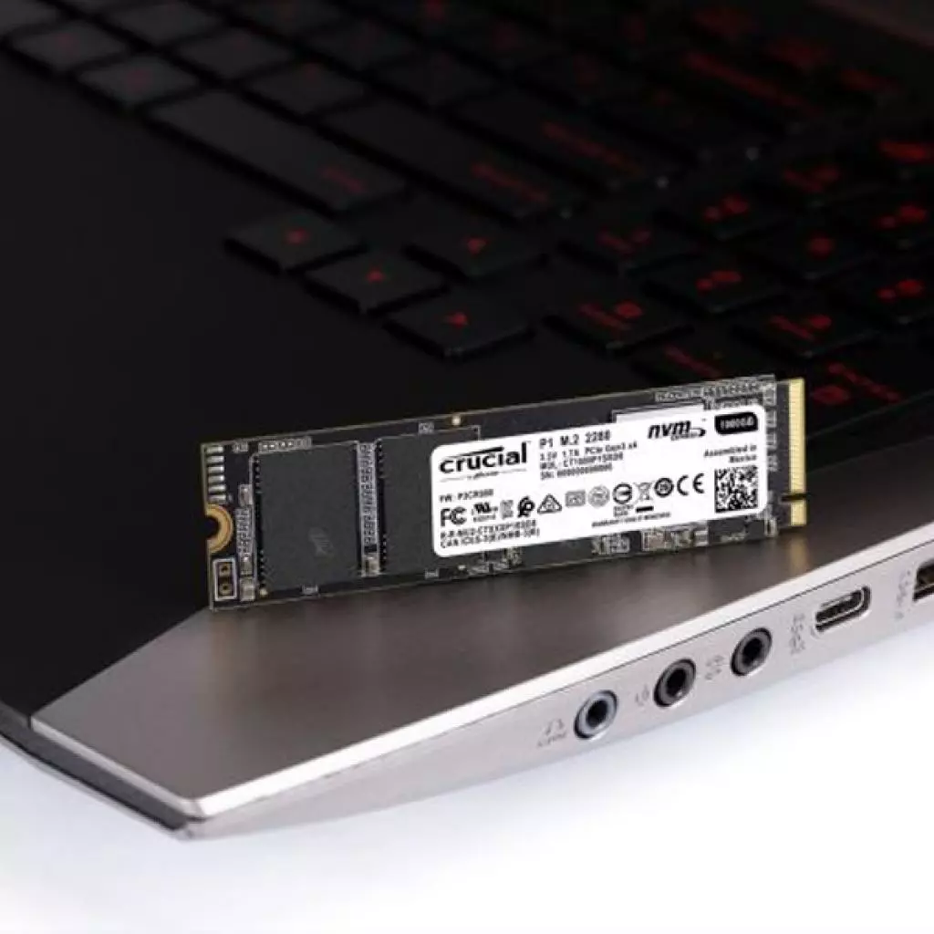 Накопитель SSD M.2 2280 500GB Micron (CT500P1SSD8) - 5 Накопитель SSD M.2 2280 500GB Micron (CT500P1SSD8) - 5