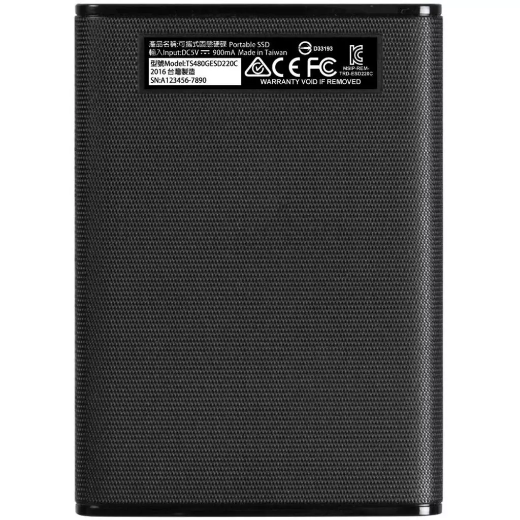 Накопитель SSD USB 3.1 480GB Transcend (TS480GESD230C) - 1