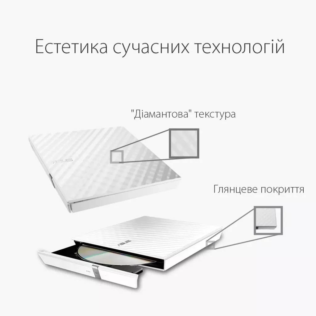 Оптический привод DVD-RW ASUS SDRW-08D2S-U LITE/WHT/G/AS - 2 Оптический привод DVD-RW ASUS SDRW-08D2S-U LITE/WHT/G/AS - 2
