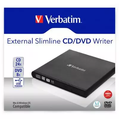 Оптический привод DVD-RW Verbatim 98938 - 2 Оптический привод DVD-RW Verbatim 98938 - 2