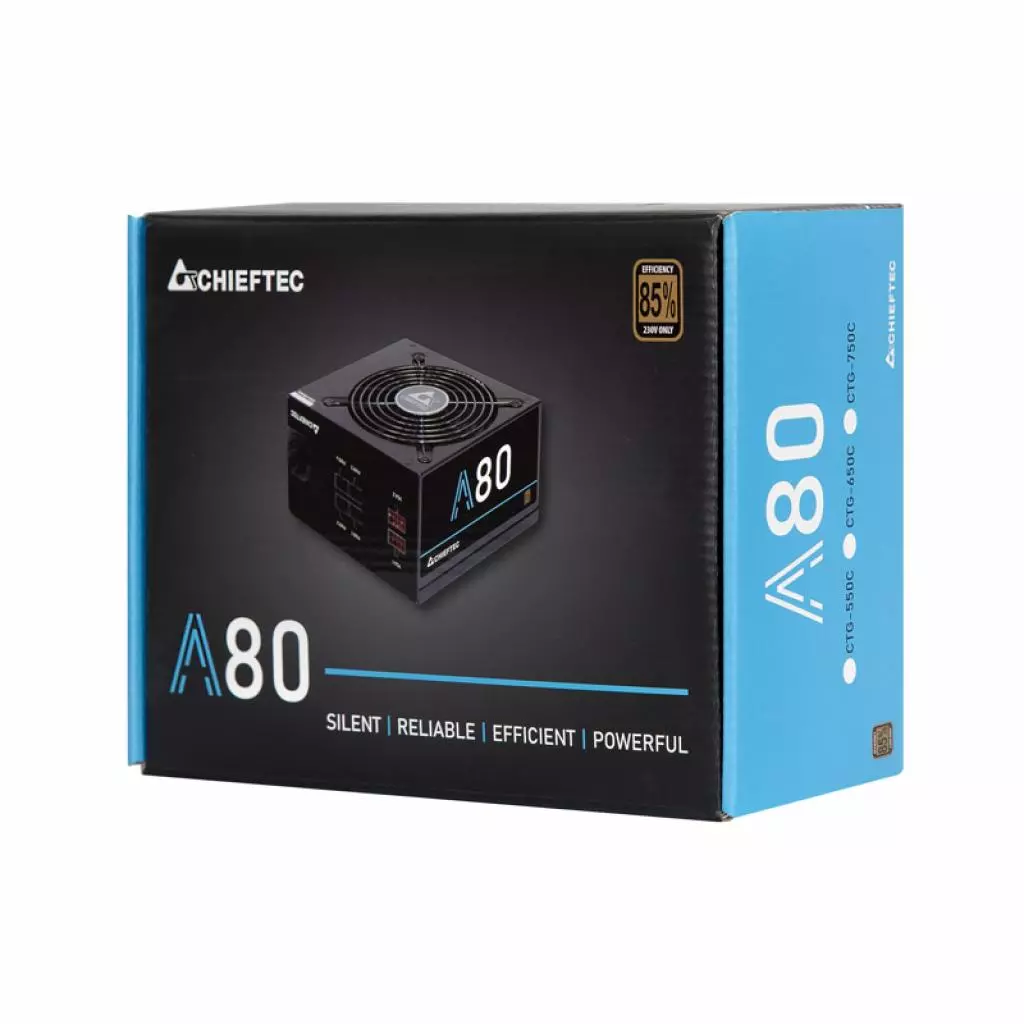 Блок питания Chieftec 550W (CTG-550C) - 1 Блок питания Chieftec 550W (CTG-550C) - 1