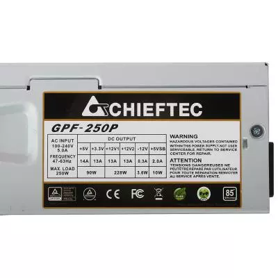 Блок питания CHIEFTEC 250W (GPF-250P) - 5 Блок питания CHIEFTEC 250W (GPF-250P) - 5