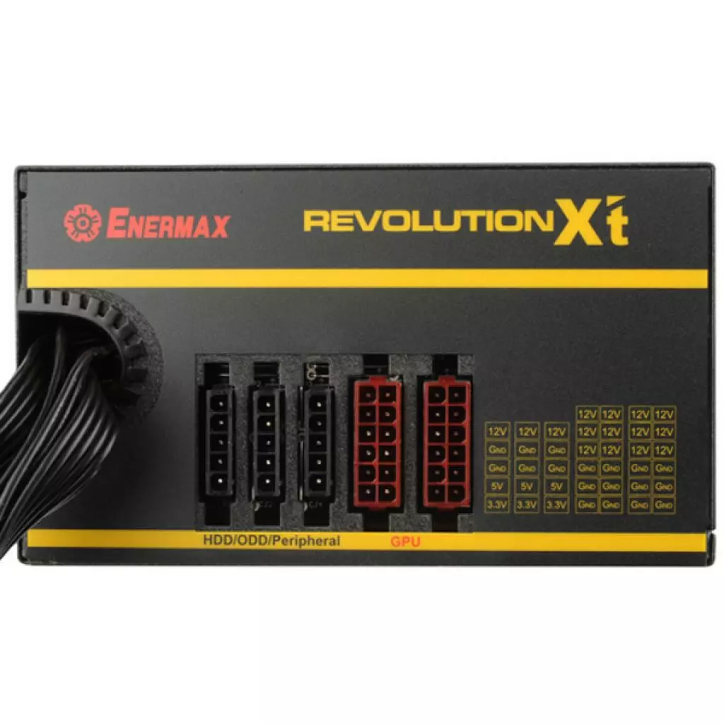 Блок питания ENERMAX 650W REVOLUTION X't II (ERX650AWT) - 4 Блок питания ENERMAX 650W REVOLUTION X't II (ERX650AWT) - 4