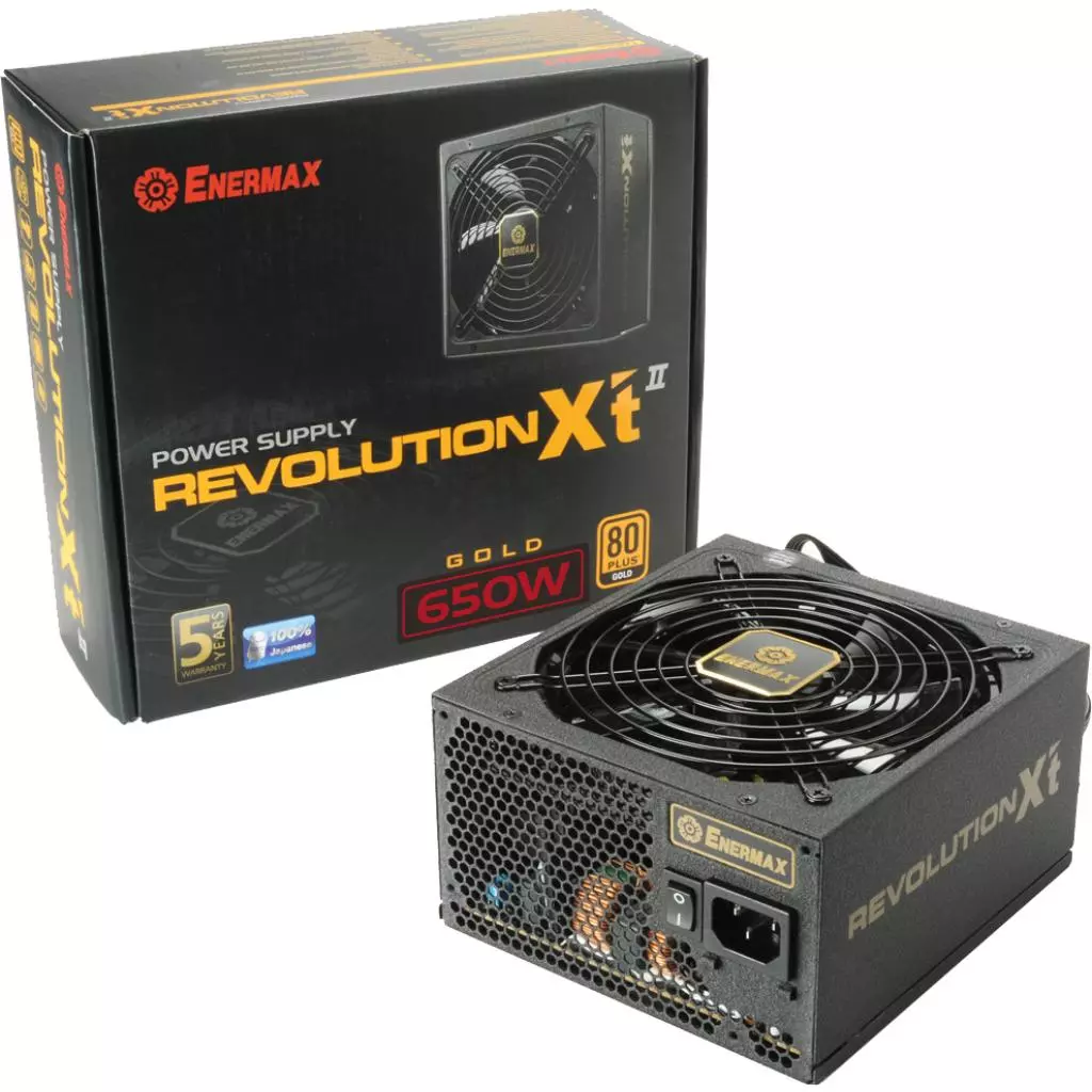 Блок питания ENERMAX 650W REVOLUTION X't II (ERX650AWT) - 5 Блок питания ENERMAX 650W REVOLUTION X't II (ERX650AWT) - 5