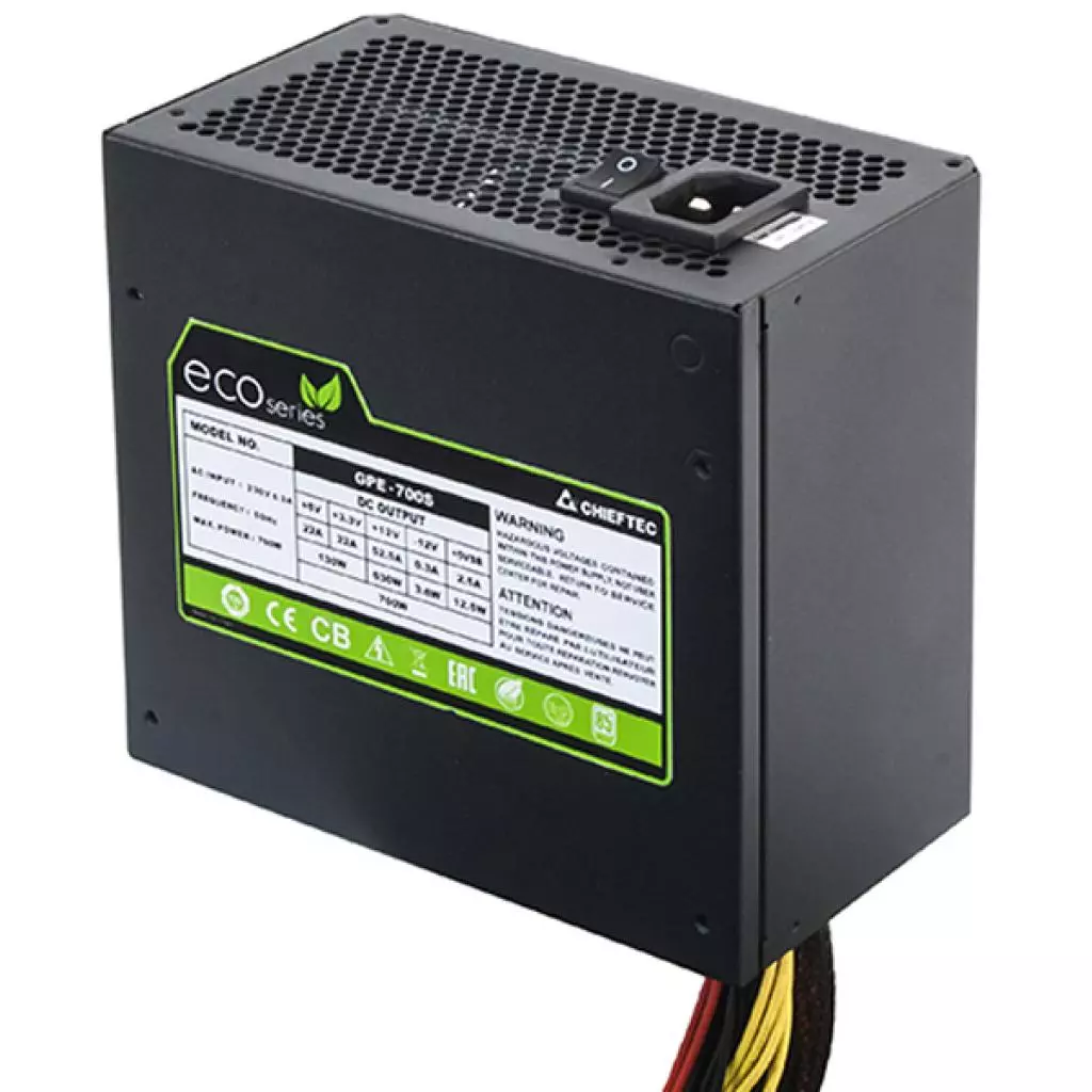 Блок питания Chieftec 500W (GPE-500S) - 2 Блок питания Chieftec 500W (GPE-500S) - 2