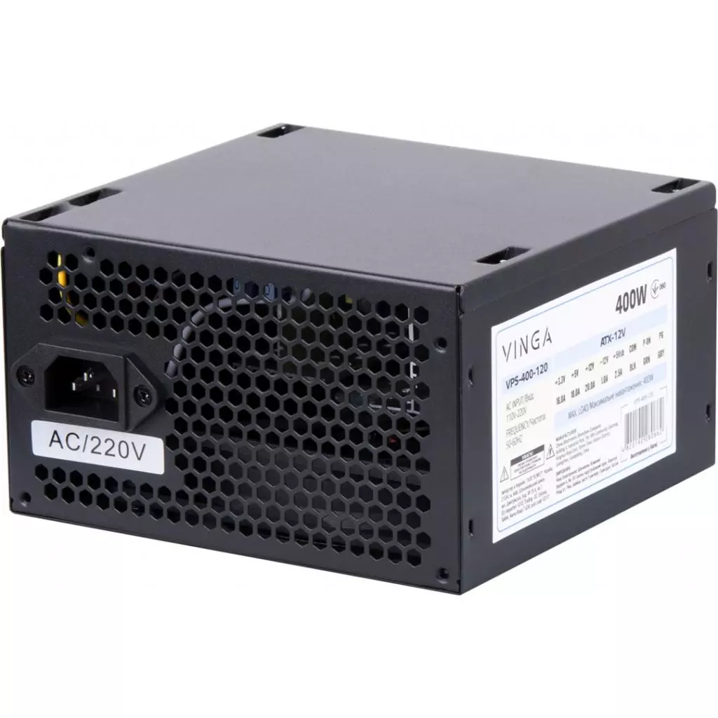 Блок питания Vinga 400W ОЕМ (VPS-400-120) - 5 Блок питания Vinga 400W ОЕМ (VPS-400-120) - 5
