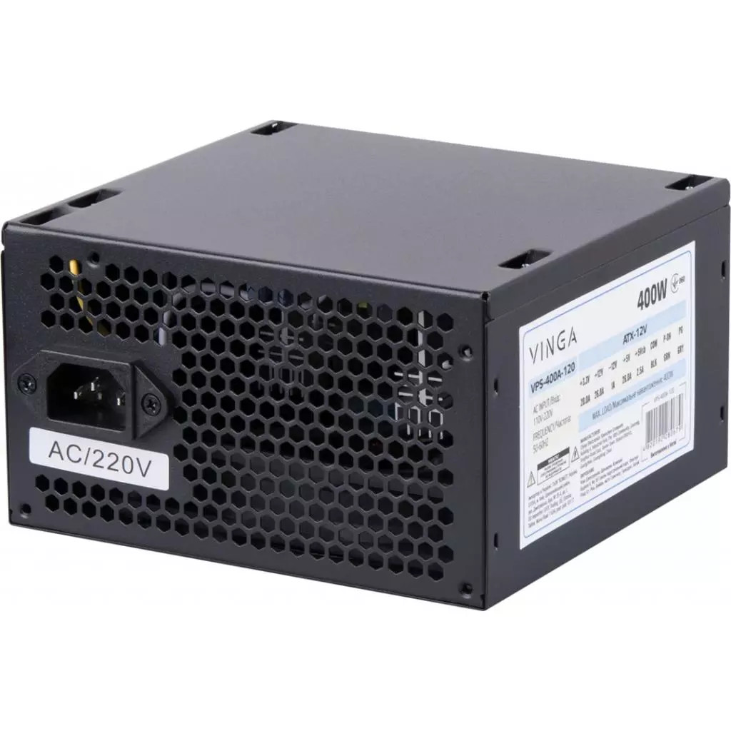 Блок питания Vinga 400W ОЕМ (VPS-400A-120) - 4 Блок питания Vinga 400W ОЕМ (VPS-400A-120) - 4