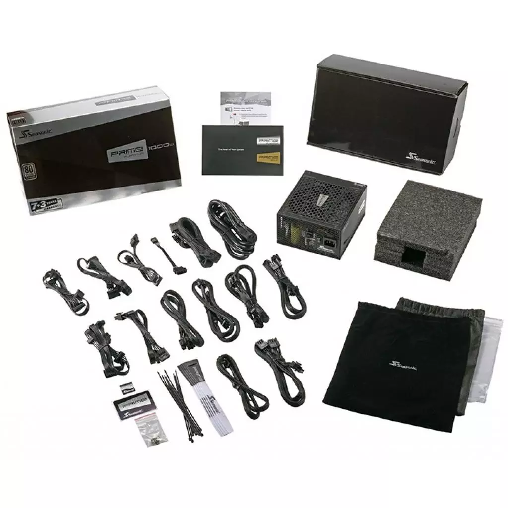 Блок питания Seasonic 1000W PRIME 1000 Platinum (SSR-1000PD) - 5 Блок питания Seasonic 1000W PRIME 1000 Platinum (SSR-1000PD) - 5