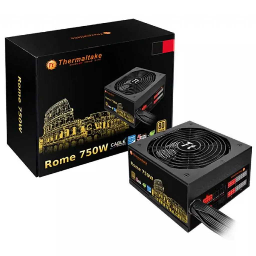Блок питания ThermalTake 750W (W0494RE) - 4 Блок питания ThermalTake 750W (W0494RE) - 4