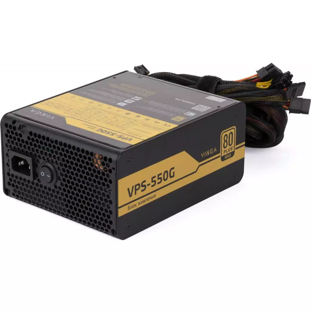Блок питания Vinga 550W (VPS-550G) - 1 Блок питания Vinga 550W (VPS-550G) - 1