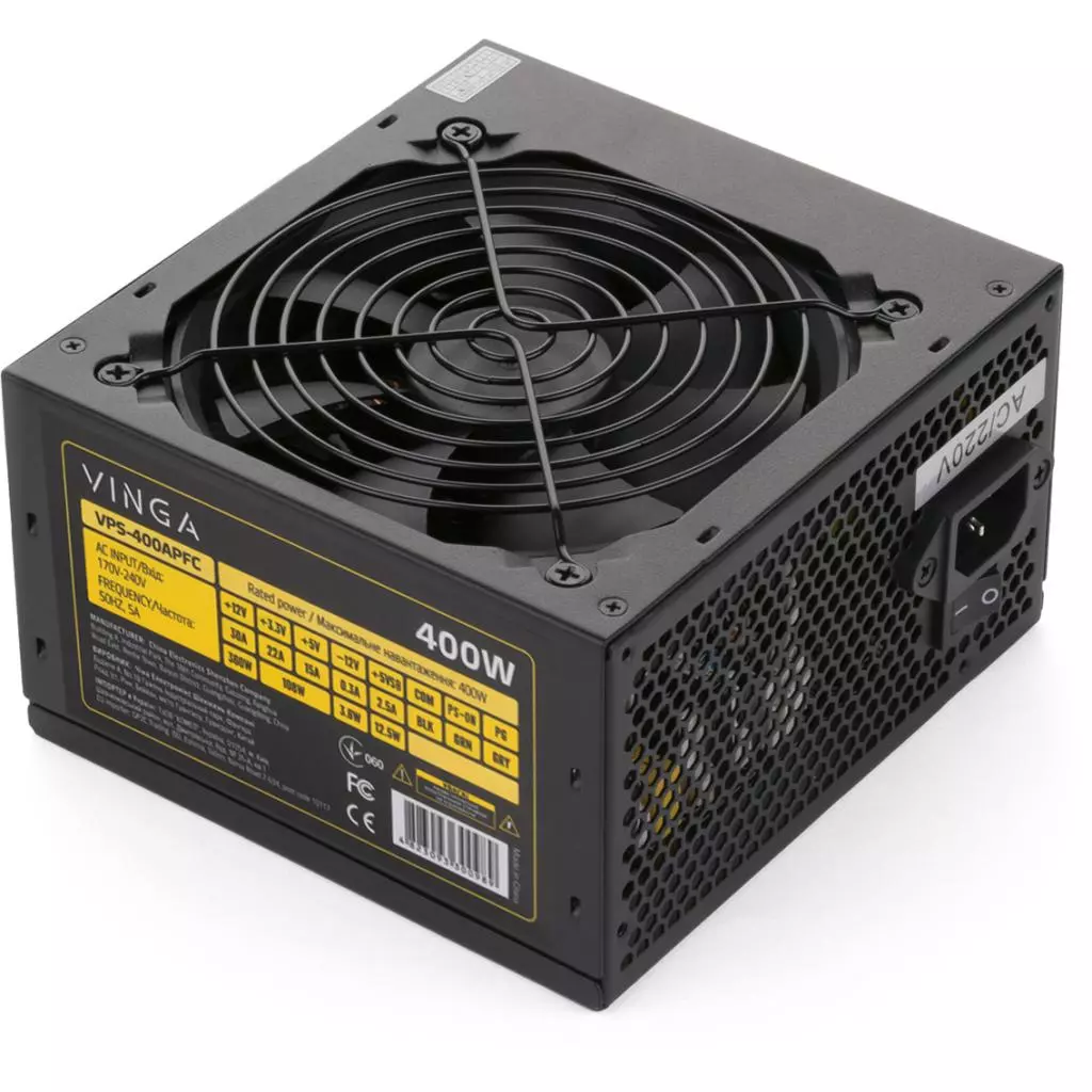 Блок питания Vinga 400W (VPS-400APFC) - 3 Блок питания Vinga 400W (VPS-400APFC) - 3