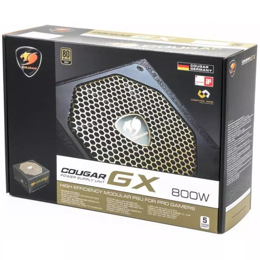 Блок питания Cougar 800W (GX800) - 6