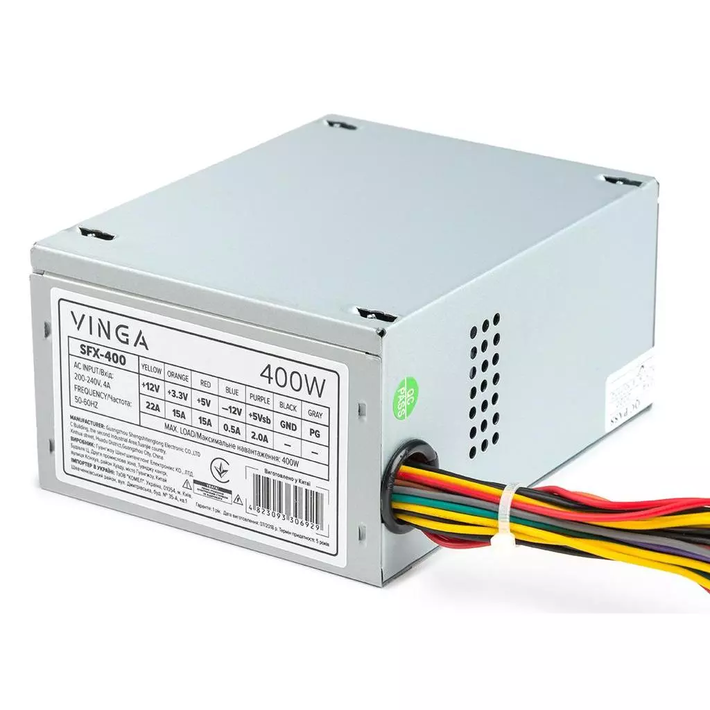 Блок питания Vinga 400W ОЕМ (SFX-400) - 2 Блок питания Vinga 400W ОЕМ (SFX-400) - 2