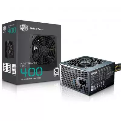 Блок питания CoolerMaster 400W MasterWatt Lite (MPX-4001-ACABW-EU) - 7 Блок питания CoolerMaster 400W MasterWatt Lite (MPX-4001-ACABW-EU) - 7