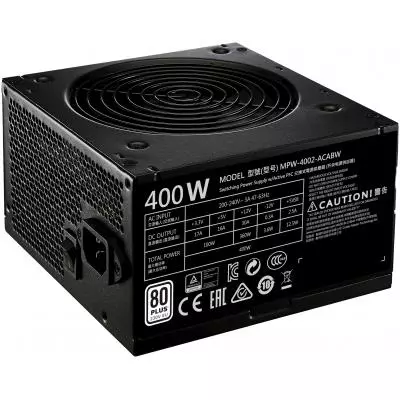 Блок питания CoolerMaster 400W MWE (MPW-4002-ACABW-EBMWE) - 1 Блок питания CoolerMaster 400W MWE (MPW-4002-ACABW-EBMWE) - 1
