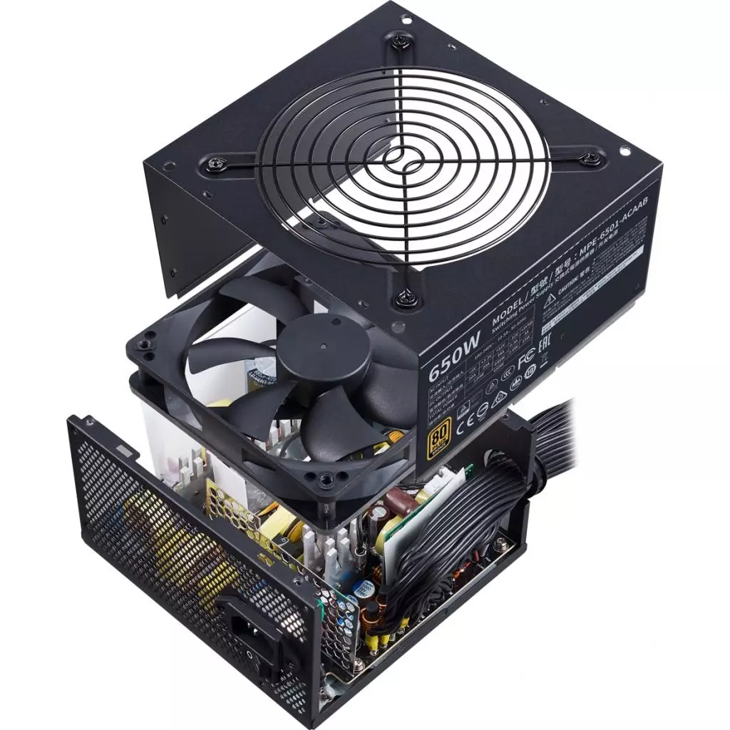 Блок питания CoolerMaster 650W MWE Bronze V2 (MPE-6501-ACAAB-EU) - 8 Блок питания CoolerMaster 650W MWE Bronze V2 (MPE-6501-ACAAB-EU) - 8