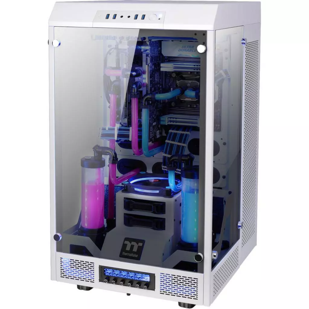 Корпус ThermalTake TheTower Snow (CA-1H1-00F6WN-00) - 3 Корпус ThermalTake TheTower Snow (CA-1H1-00F6WN-00) - 3