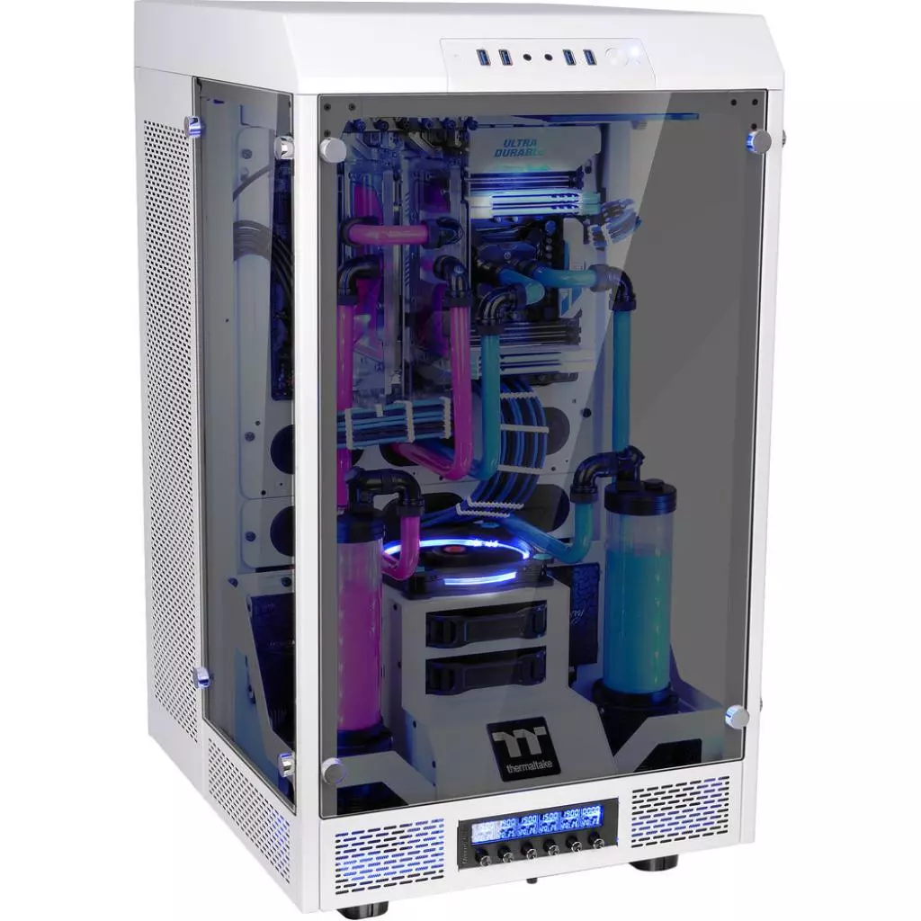 Корпус ThermalTake TheTower Snow (CA-1H1-00F6WN-00) - 11 Корпус ThermalTake TheTower Snow (CA-1H1-00F6WN-00) - 11