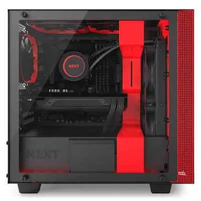 Корпус NZXT H400i MATTE BLACK/RED (CA-H400W-BR) - 3 Корпус NZXT H400i MATTE BLACK/RED (CA-H400W-BR) - 3