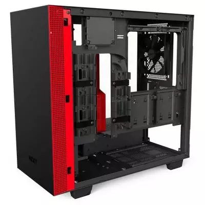 Корпус NZXT H400i MATTE BLACK/RED (CA-H400W-BR) - 7 Корпус NZXT H400i MATTE BLACK/RED (CA-H400W-BR) - 7