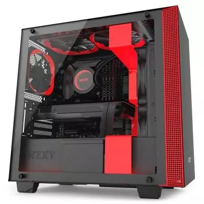 Корпус NZXT H400i MATTE BLACK/RED (CA-H400W-BR) - 11 Корпус NZXT H400i MATTE BLACK/RED (CA-H400W-BR) - 11