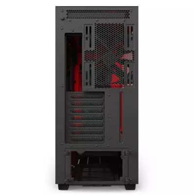 Корпус NZXT H700i MATTE BLACK/RED (CA-H700W-BR) - 2