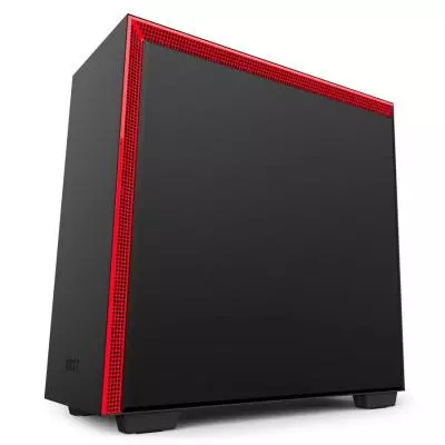 Корпус NZXT H700i MATTE BLACK/RED (CA-H700W-BR) - 4