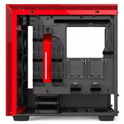 Корпус NZXT H700i MATTE BLACK/RED (CA-H700W-BR) - 9