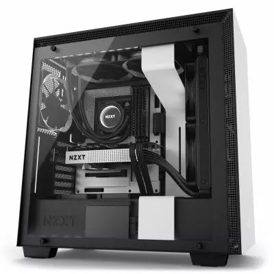 Корпус NZXT H700i MATTE WHITE (CA-H700W-WB) - 11