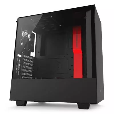 Корпус NZXT H500i Smart Black Red (CA-H500W-BR) - 2 Корпус NZXT H500i Smart Black Red (CA-H500W-BR) - 2