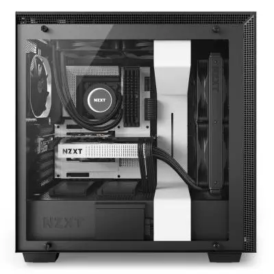 Корпус NZXT H700 White Black (CA-H700B-W1) - 3