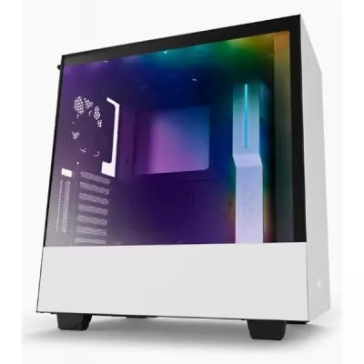 Корпус NZXT H500i Smart White Black (CA-H500W-W1) - 1 Корпус NZXT H500i Smart White Black (CA-H500W-W1) - 1