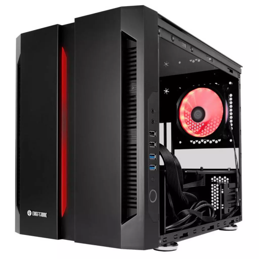 Корпус Chieftronic M1 Tempered Glass Edition (GM-01B-OP) - 6 Корпус Chieftronic M1 Tempered Glass Edition (GM-01B-OP) - 6