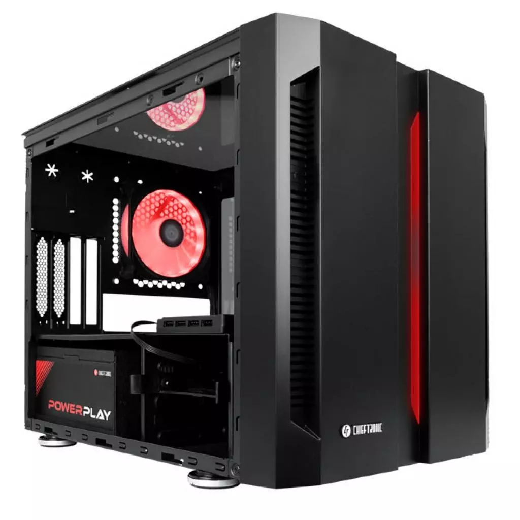 Корпус Chieftronic M1 Tempered Glass Edition (GM-01B-OP) - 7 Корпус Chieftronic M1 Tempered Glass Edition (GM-01B-OP) - 7