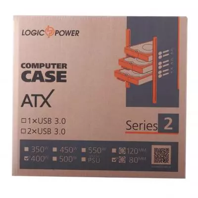 Корпус LogicPower 2010-400W - 8 Корпус LogicPower 2010-400W - 8