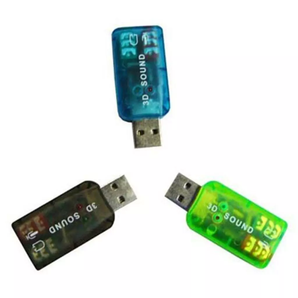 Звуковая плата Atcom USB-sound card (5.1) 3D sound (Windows 7 ready) (7807) - 1