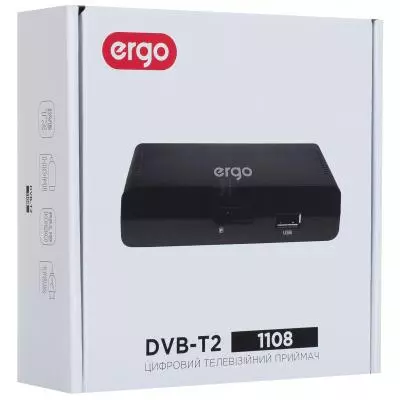 ТВ тюнер Ergo 1108 (DVB-T, DVB-T2) (STB-1108) - 9