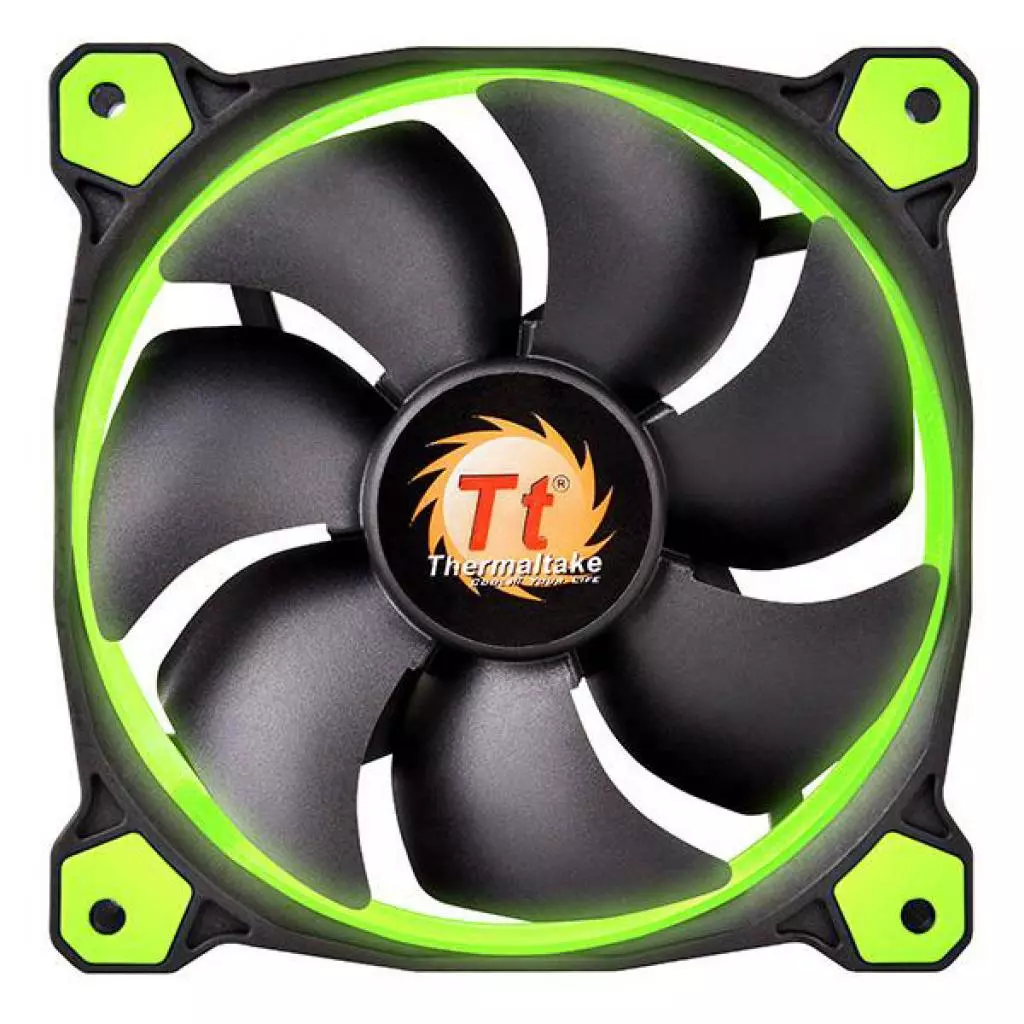 Кулер для корпуса ThermalTake Riing 14 (CL-F039-PL14GR-A)