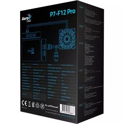 Кулер для корпуса AeroCool P7-F12 Pro (4713105958867) - 4 Кулер для корпуса AeroCool P7-F12 Pro (4713105958867) - 4