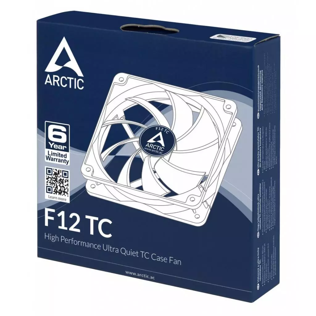 Кулер для корпуса Arctic F12 TC (AFACO-120T0-GBA01) - 5 Кулер для корпуса Arctic F12 TC (AFACO-120T0-GBA01) - 5